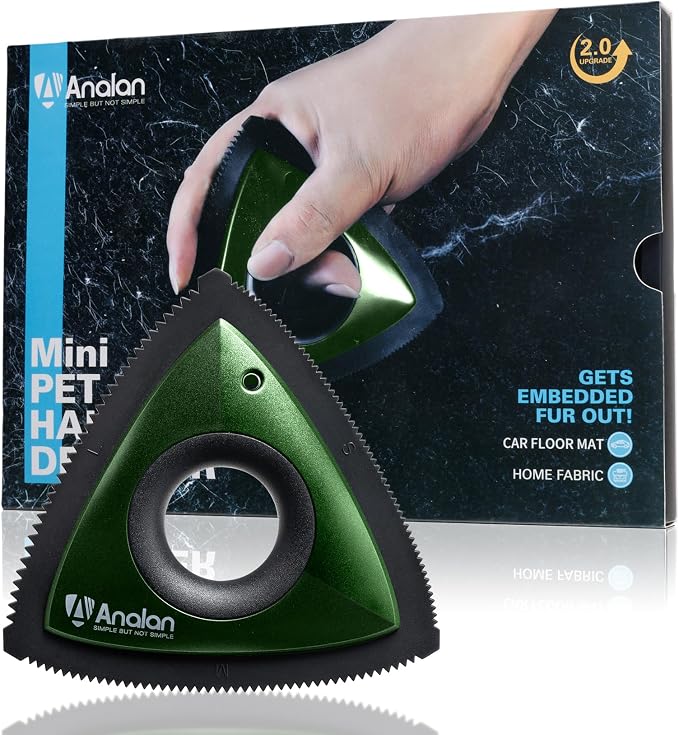 Analan Mini Pet Hair Remover for Car Detailing Supplies, Carpet Dog Hair by ANALAN