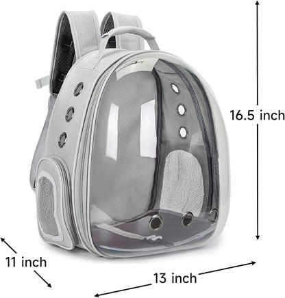 Cat Bubble Backpack Carrier for Small Medium Dogs Cats Carrying Bag, Airline - Image 7