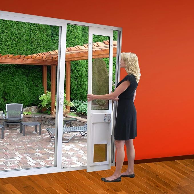 Power Pet Automatic Sliding Glass Patio Pet Door by High Tech Pet - Image 8