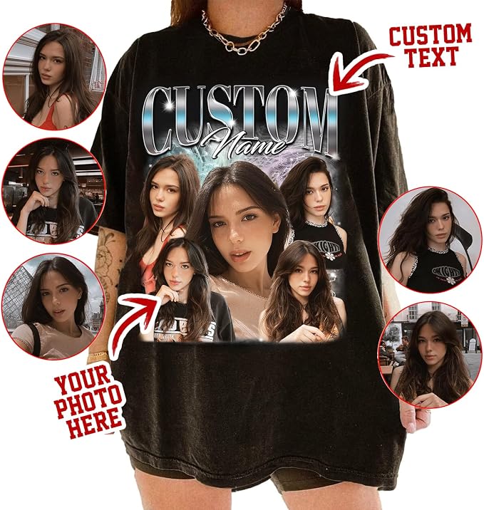 NAZENTI Custom Bootleg Rap Tee, Custom T-Shirts - Image 4