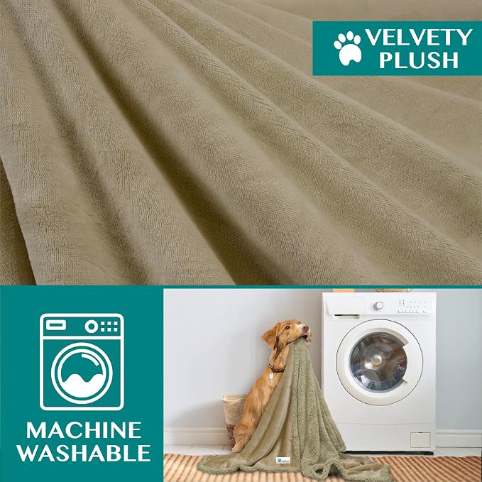 PetAmi Dog Blanket for Medium Large Dogs, Pet Bed Blanket Cat Puppy Kitten - Image 6