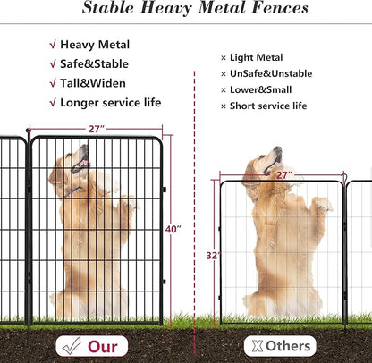 Dog Playpen 40 inch 30 Panels Indoor Outdoor Dog Pen - Image 7