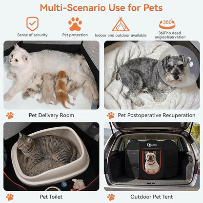 Dog Playpen, Puppy Pet Playpens Indoor - Image 3