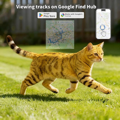 Pet Tracker, GPS Collar for Cats Smart tag, Waterproof Compatible - Image 5