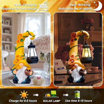 Mom Birthday Gifts-Garden Gnome Statue - Image 2