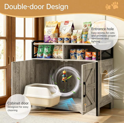 Cat Litter Box Enclosure Furniture - Image 3