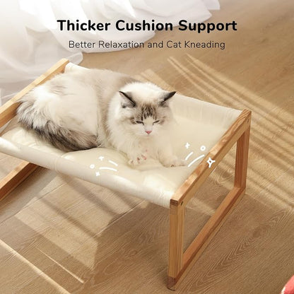 FUKUMARU Cat Bed Hammock, Cozy Velvet Cat Couch - Image 3