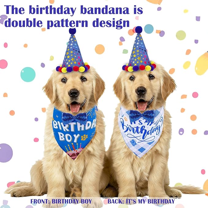 Dog Birthday Decorations, Dog Birthday Hat - Image 8
