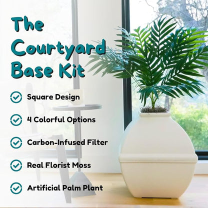 Good Pet Stuff Hidden Litter Box Planter, Decorative Cat Litter Enclosure - Image 4