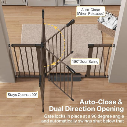 Cumbor 2 Pack 29.7"-51.5" Extra Wide Baby Gate - Image 5