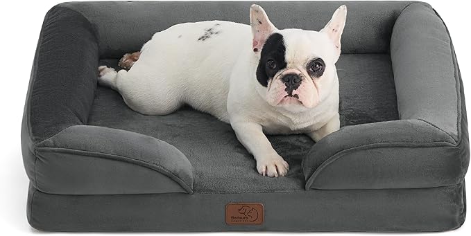 Bedsure Orthopedic Dog Bed Medium Size Dogs by BEDSURE