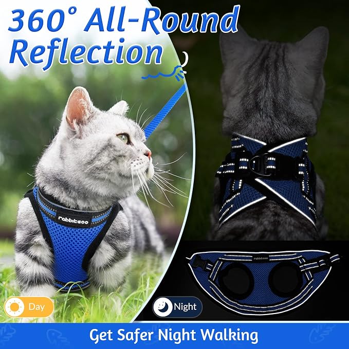 rabbitgoo Cat Harness and Leash Set - Image 7