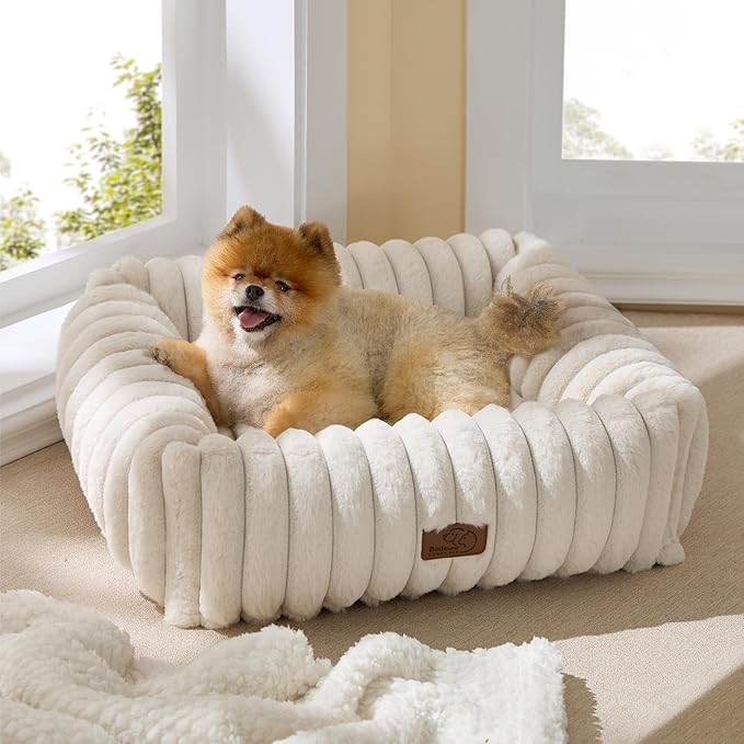 Bedsure ComfyFleece™ Cute Dog Bed by BEDSURE