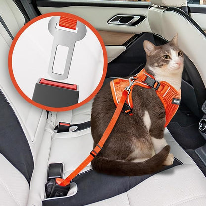 Cat Harness and Leash for Walking Escape Proof Soft Adjustable Cat Leash - Image 4