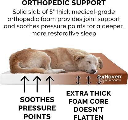 Furhaven Water-Resistant Orthopedic Dog Bed - Image 5