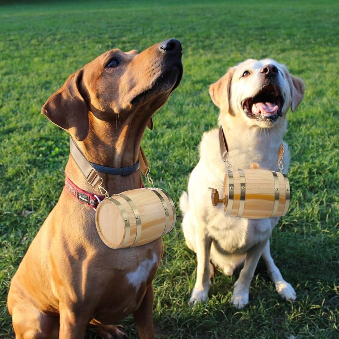3 Pcs St Bernard Rescue Barrel Collar Set Include 1/2 Liter Saint Bernard - Image 4