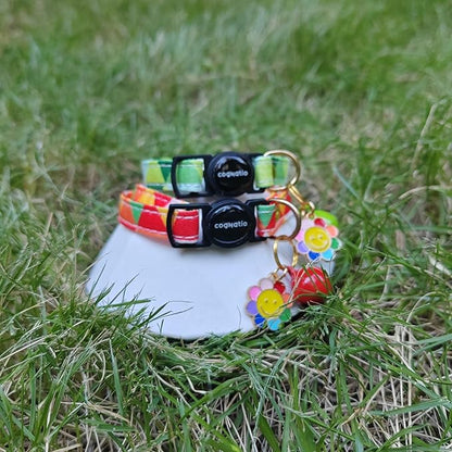 2 Pack Cotton Breakaway cat Collars - Image 5