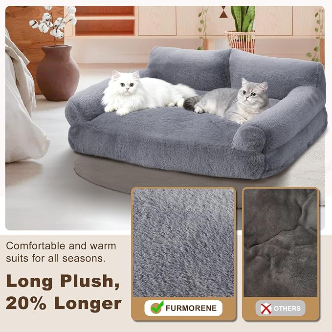 Cat Beds for Indoor Cats, Cat Couch Bed, Cute Cats Sofas for Medium Pets - Image 3