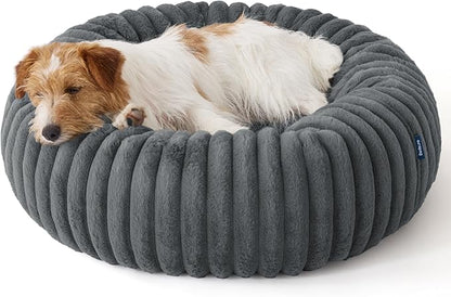 Bedsure ComfyFleece™ Donut Small Dog Bed - Image 7