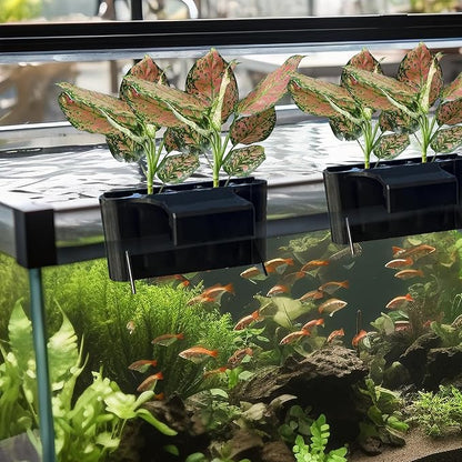 2 PCS Aquarium Plant Holder Top Hanging Fish Tank Plant Pot Aquarium Planter - Image 4