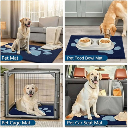 Buganda Dog Door Mat for Muddy Paws, Absorbent Dirt Trapper Washable Indoor - Image 9