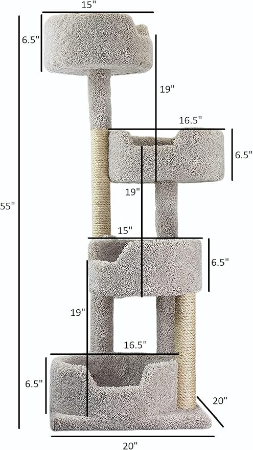 New Cat Condos Multi-Level Cat Tower - Image 2