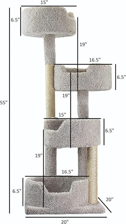 New Cat Condos Multi-Level Cat Tower - Image 2