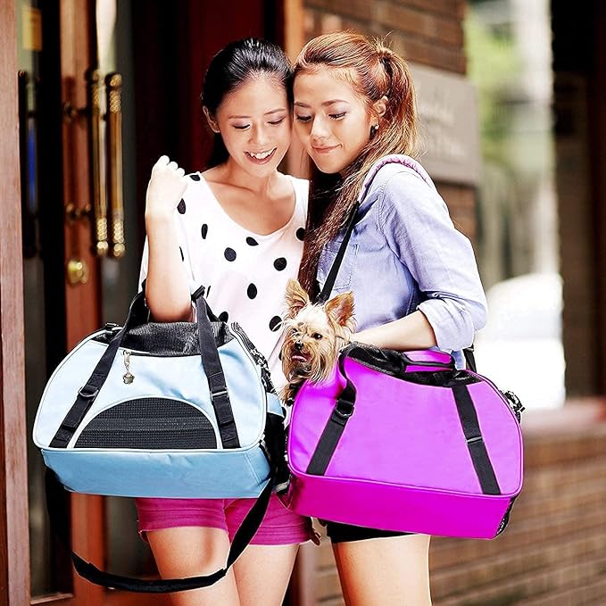 Cat Carrier, Soft-Sided Pet Travel Carrier - Image 6