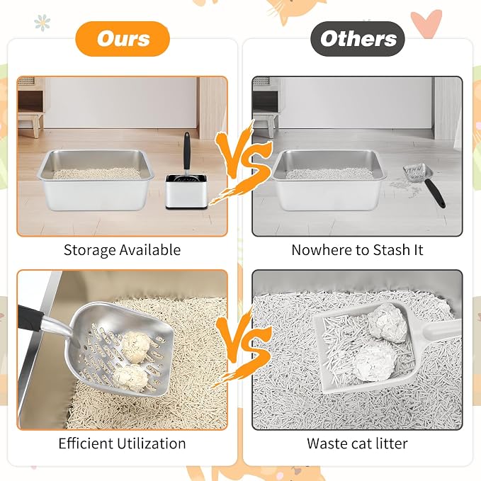 Heavy-Duty Cat Litter Scoop - Image 5