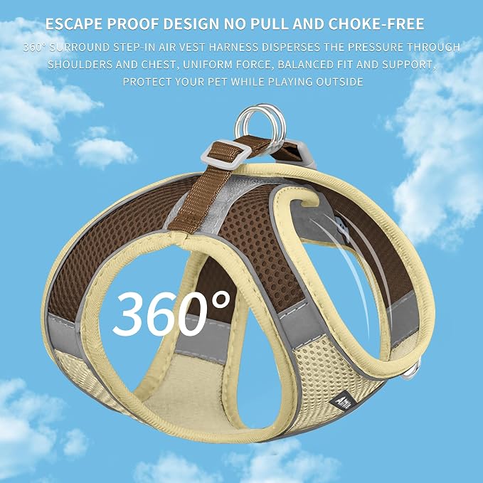 AIITLE Step in Dog Harness and Leash Set - Image 9