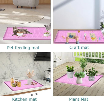 Cat Litter Mat, Silicone Large Cat Mat - Image 7