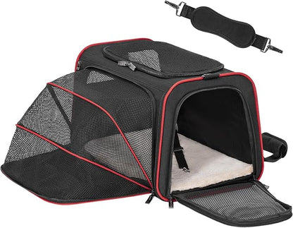Petsfit Expandable Cat Carrier Dog Carriers, Airline Approved Soft-Sided - Image 9