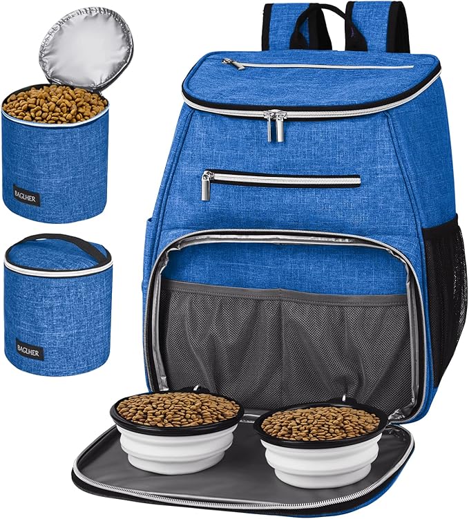 BAGLHER丨Dog Travel Bag Backpack, Airline Approved Pet Supplies Backpack by BAGLHER