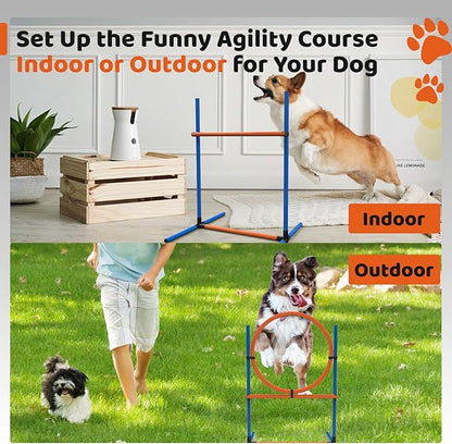 15 Piece Pets Agility Training Equipment, Obstacle Course Kit - Image 6