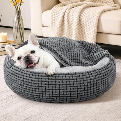 SIWA MARY Dog Bed with Attached Blanket - Image 8