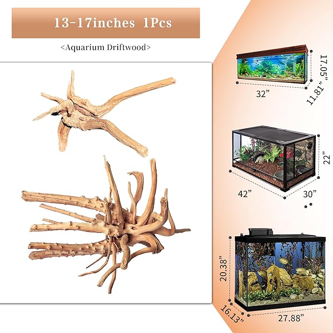 majoywoo Natural Large Driftwood - Image 2