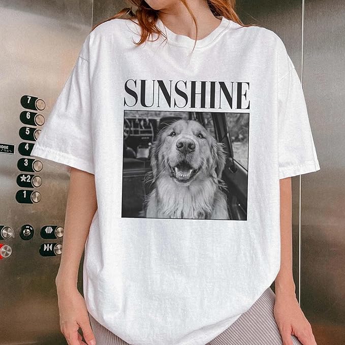 Personalized Dog Photo Shirt for Women and Men, Custom Dogs Face Shirt - Image 8