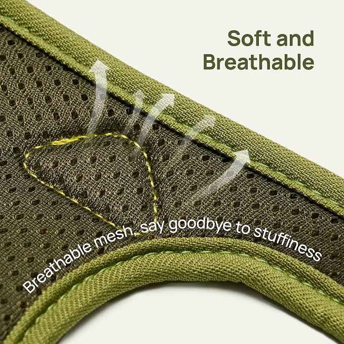 Cat Harness and Leash Set, Step-in Escape Proof Adjustable Vest Harness - Image 6