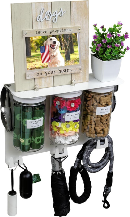 Dog Treat Holder For Wall Storage For Pets, Premium Pet Wall Organizer - Image 6