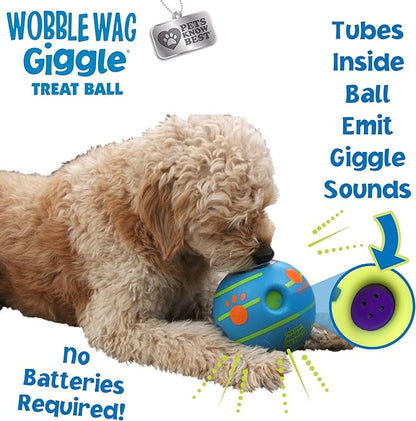 Wobble Wag Giggle Treat Ball- Interactive Dog Toy & Treat Dispenser, Fun Giggle - Image 5