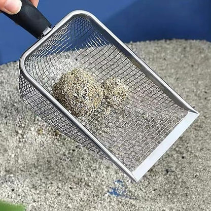 Cat Litter Scoop, Stainless Steel Mesh Scoop Away Cat Litter, Kitty Litter - Image 7
