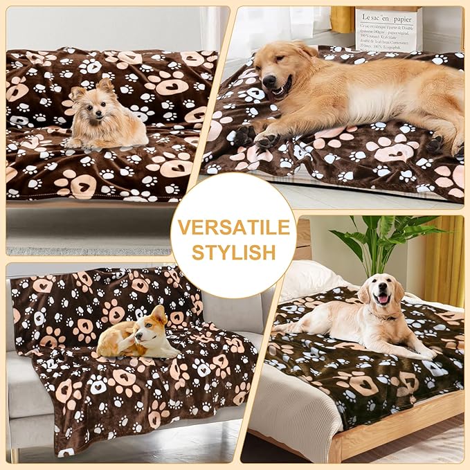 Dog Blanket, Soft Fleece Dog Blankets - Image 4