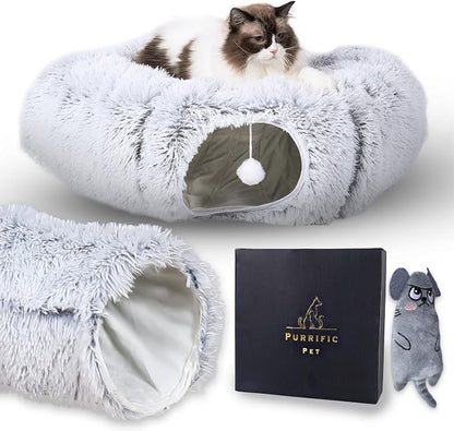 Cat Tunnel Bed for Indoor Cats by Unknown