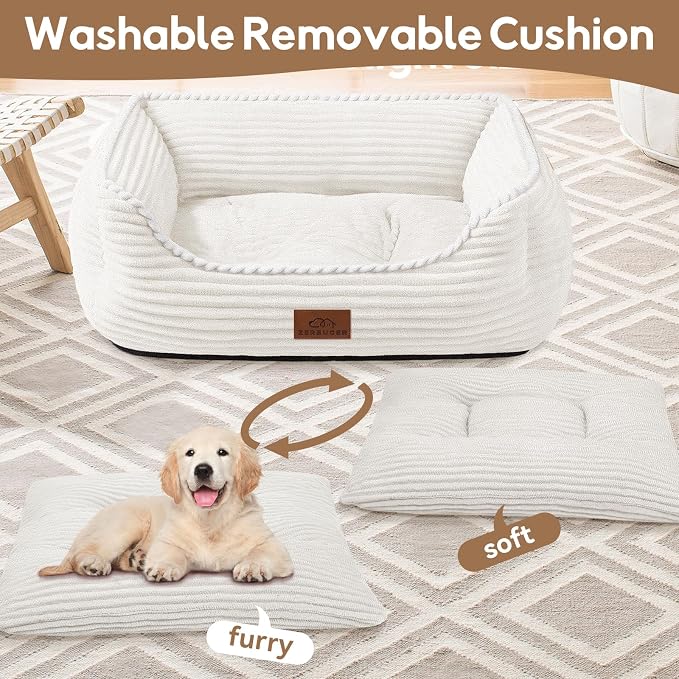Orthopedic Dog Bed for Medium Dogs, Dog Sofa Beds Supportive Foam Pet Couch Bed - Image 5