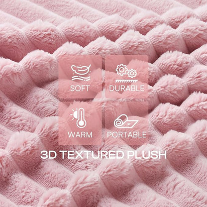 LINENLUX 1 Pack 3 Soft Fleece Dog Blanket - Image 2