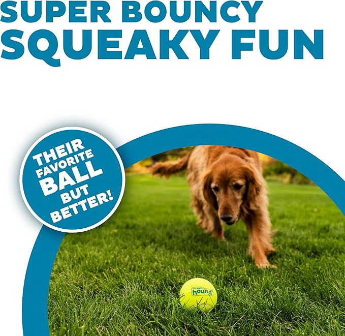 Outward Hound Squeaker Ballz – Squeaky Tennis Balls - Image 2