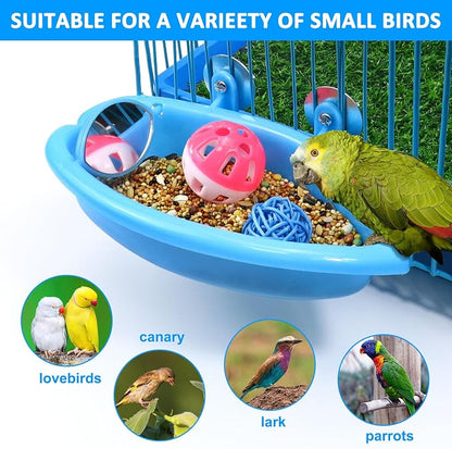 Bird Bath for Cage, Bird Bath Toy - Image 7