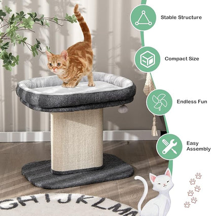 Tangkula Cat Tree for Indoor Cats, 2-Tier Cat Tower - Image 7