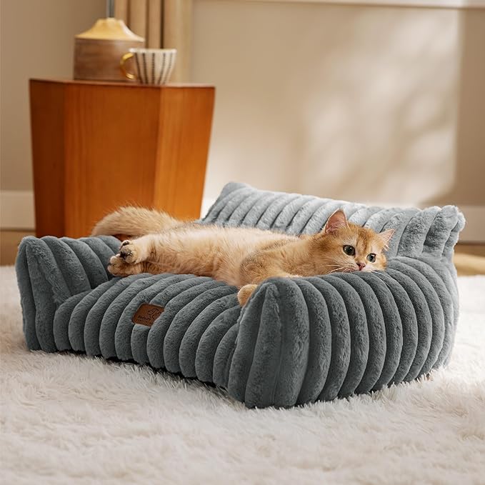 Bedsure ComfyFleece Cat Couch for Pets by BEDSURE
