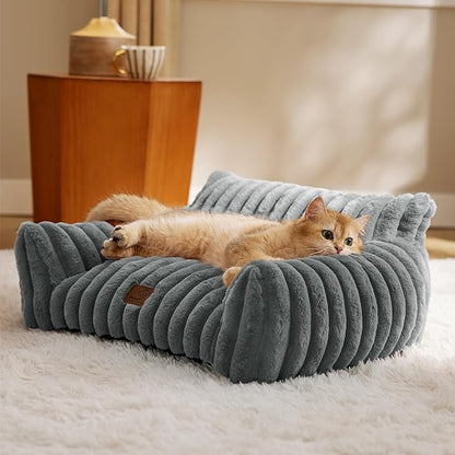 Bedsure ComfyFleece Cat Couch for Pets by BEDSURE